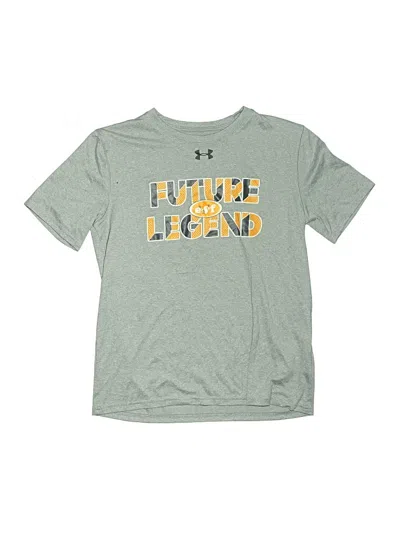 Pre-owned Under Armour Kids' Active T-shirt In Gray