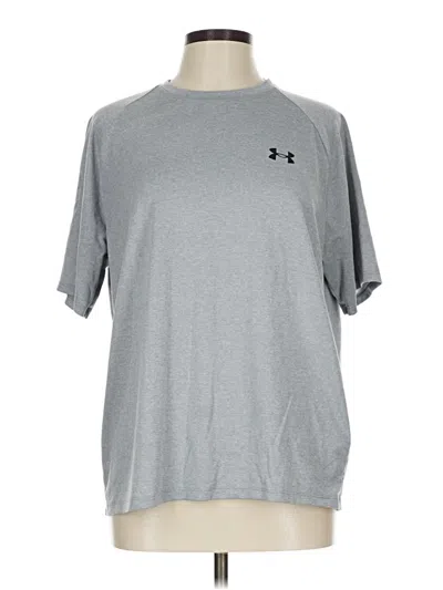 Pre-owned Under Armour Active T-shirt In Gray