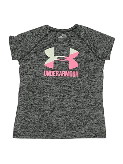 Pre-owned Under Armour Kids' Active T-shirt In Gray
