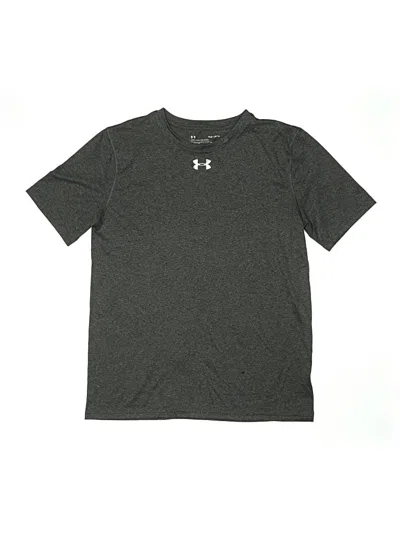 Pre-owned Under Armour Kids' Active T-shirt In Gray