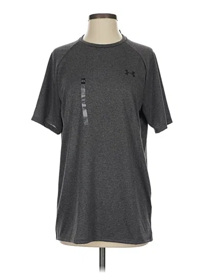 Pre-owned Under Armour Active T-shirt In Gray