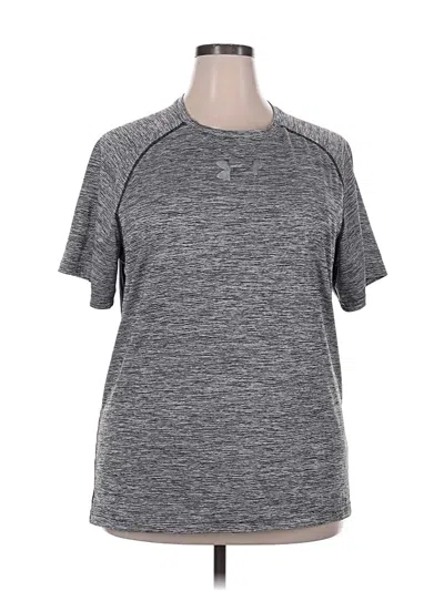 Pre-owned Under Armour Active T-shirt In Gray