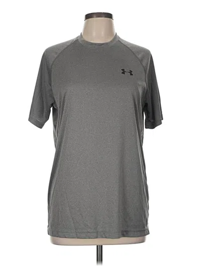 Pre-owned Under Armour Active T-shirt In Gray