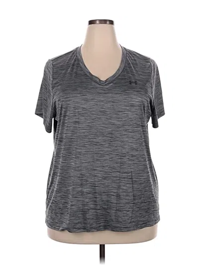 Pre-owned Under Armour Active T-shirt In Gray