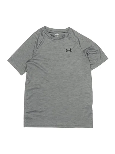 Pre-owned Under Armour Kids' Active T-shirt In Gray