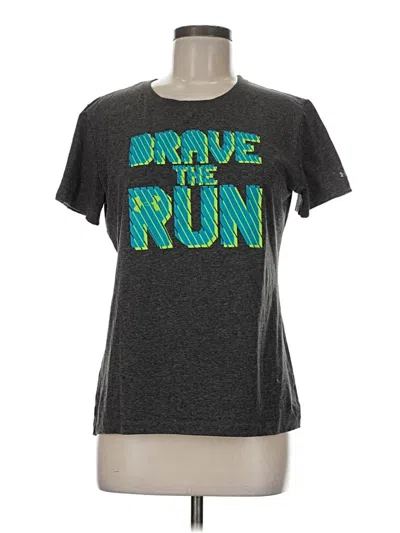 Pre-owned Under Armour Active T-shirt In Gray