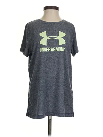 Pre-owned Under Armour Active T-shirt In Gray