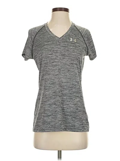 Pre-owned Under Armour Active T-shirt In Gray