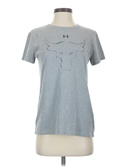 Pre-owned Under Armour Active T-shirt In Gray