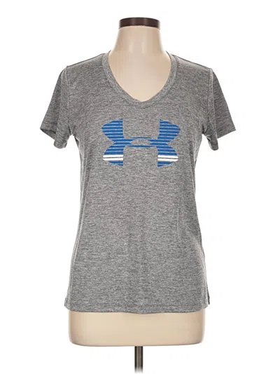 Pre-owned Under Armour Active T-shirt In Gray