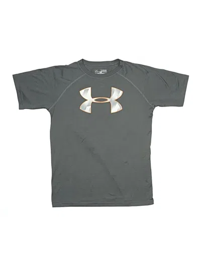 Pre-owned Under Armour Kids' Active T-shirt In Gray