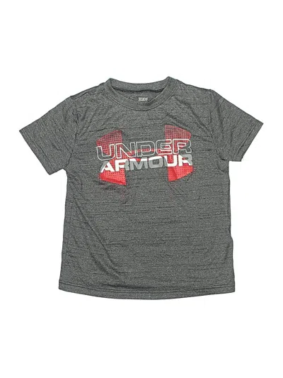 Pre-owned Under Armour Kids' Active T-shirt In Gray