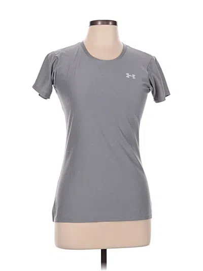 Pre-owned Under Armour Active T-shirt In Gray