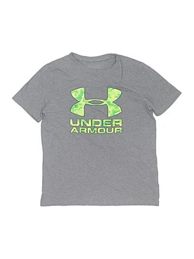 Pre-owned Under Armour Kids' Active T-shirt In Gray