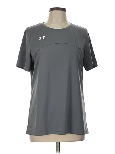 Pre-owned Under Armour Active T-shirt In Gray