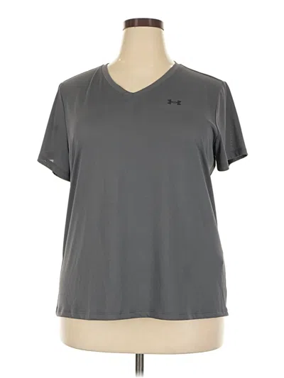 Pre-owned Under Armour Active T-shirt In Gray