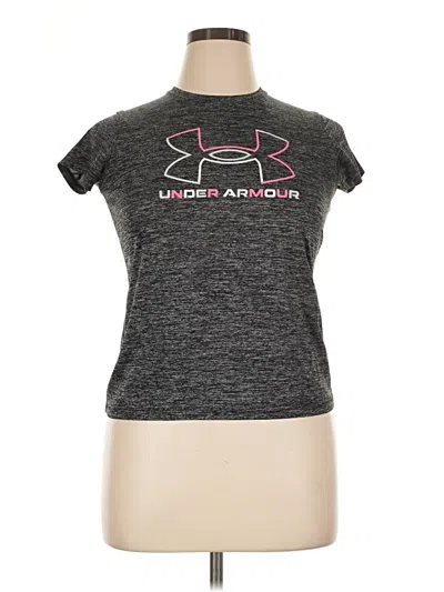 Pre-owned Under Armour Active T-shirt In Gray