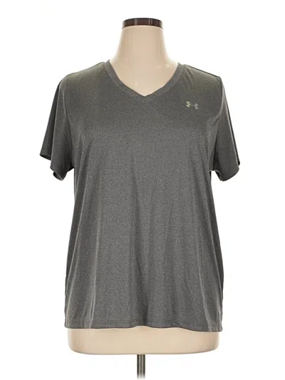 Pre-owned Under Armour Active T-shirt In Gray