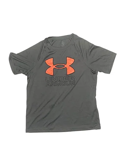 Pre-owned Under Armour Kids' Active T-shirt In Gray
