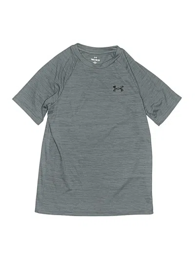 Pre-owned Under Armour Kids' Active T-shirt In Gray