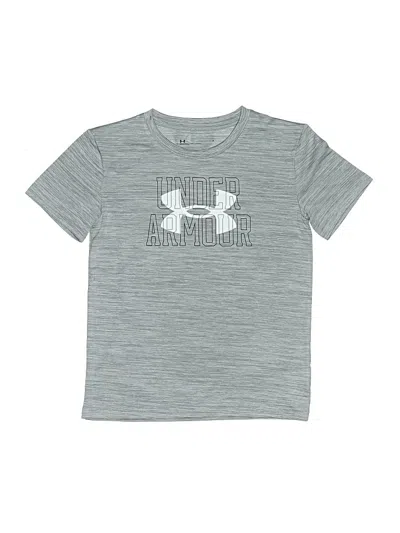 Pre-owned Under Armour Kids' Active T-shirt In Gray