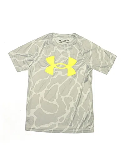 Pre-owned Under Armour Kids' Active T-shirt In Gray