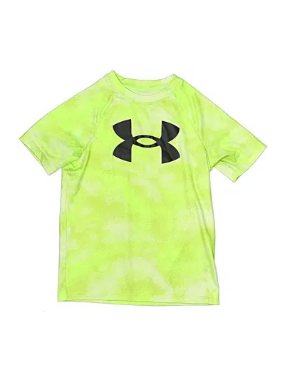 Pre-owned Under Armour Kids' Active T-shirt In Green