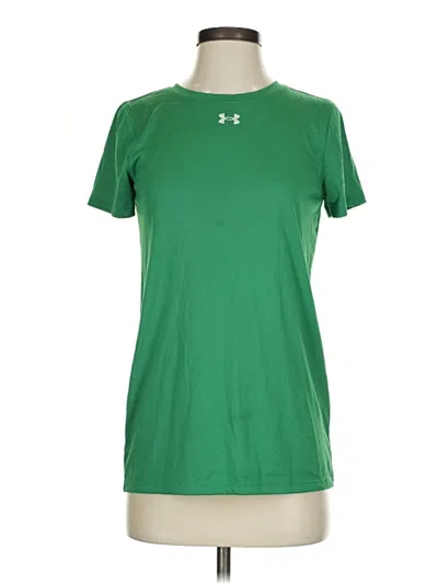 Pre-owned Under Armour Active T-shirt In Green