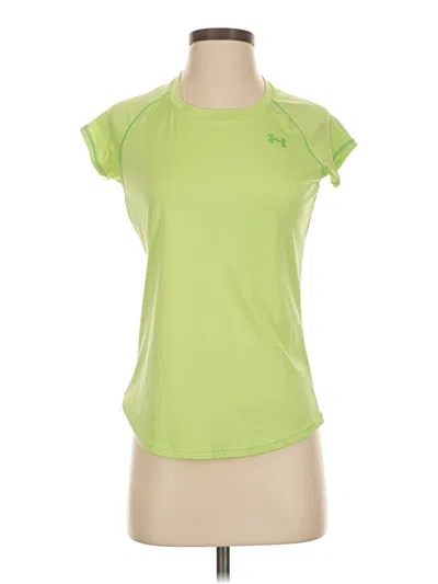 Pre-owned Under Armour Active T-shirt In Green