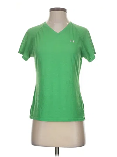 Pre-owned Under Armour Active T-shirt In Green
