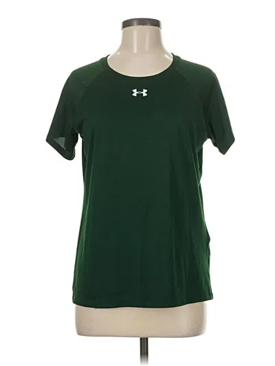 Pre-owned Under Armour Active T-shirt In Green