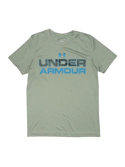 Pre-owned Under Armour Kids' Active T-shirt In Green