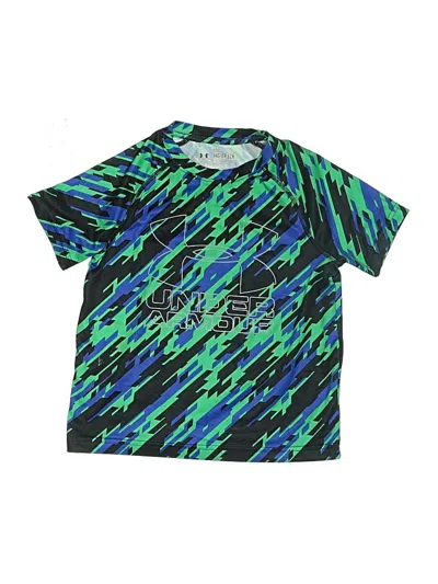 Pre-owned Under Armour Kids' Active T-shirt In Green