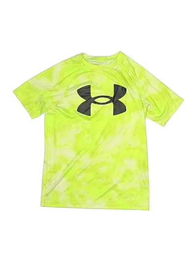 Pre-owned Under Armour Kids' Active T-shirt In Green
