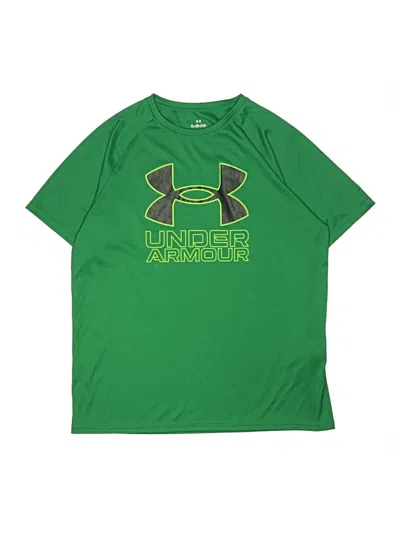 Pre-owned Under Armour Kids' Active T-shirt In Green