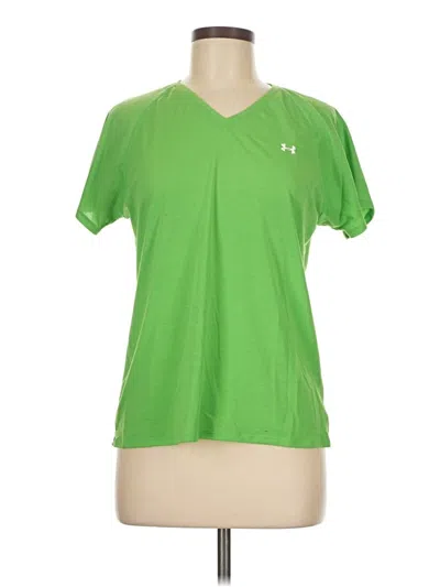 Pre-owned Under Armour Active T-shirt In Green