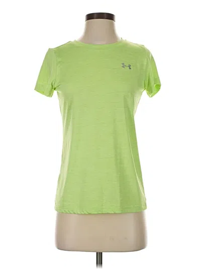 Pre-owned Under Armour Active T-shirt In Green