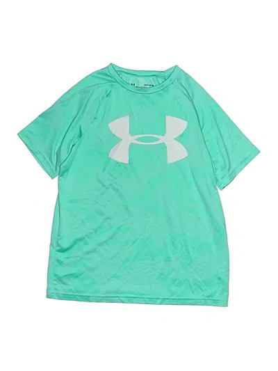 Pre-owned Under Armour Kids' Active T-shirt In Green