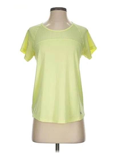 Pre-owned Under Armour Active T-shirt In Green