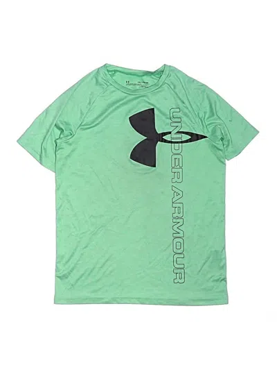 Pre-owned Under Armour Kids' Active T-shirt In Green
