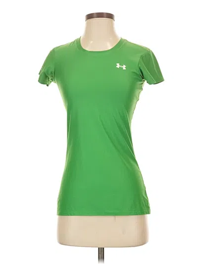 Pre-owned Under Armour Active T-shirt In Green
