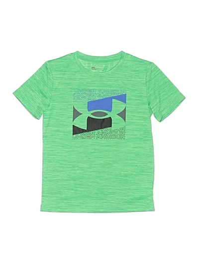 Pre-owned Under Armour Kids' Active T-shirt In Green