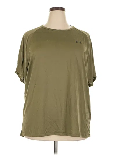 Pre-owned Under Armour Active T-shirt In Green
