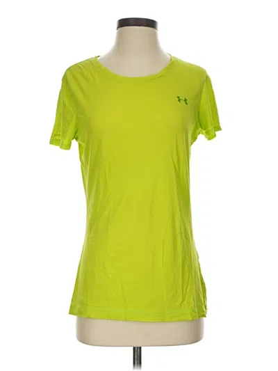 Pre-owned Under Armour Active T-shirt In Green