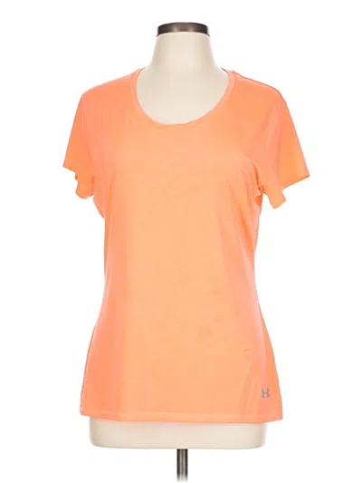 Pre-owned Under Armour Active T-shirt In Orange