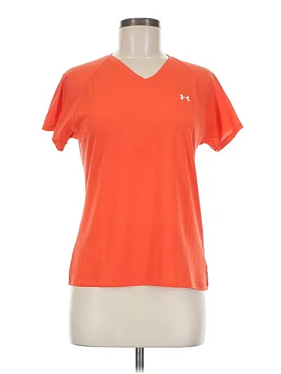 Pre-owned Under Armour Active T-shirt In Orange