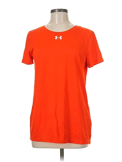 Pre-owned Under Armour Active T-shirt In Orange