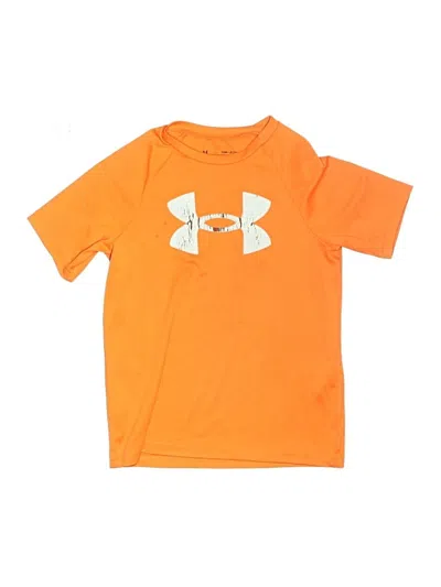 Pre-owned Under Armour Kids' Active T-shirt In Orange