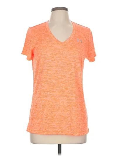 Pre-owned Under Armour Active T-shirt In Orange