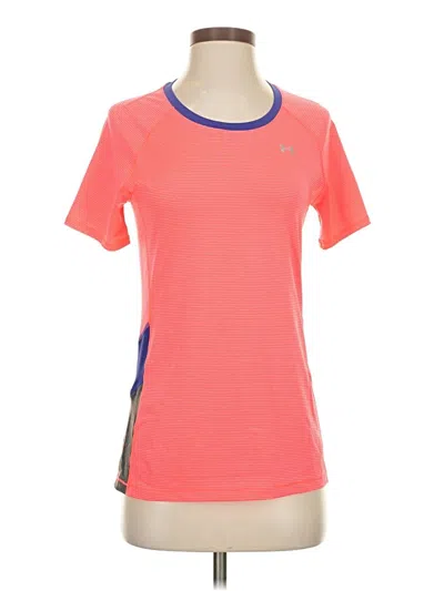 Pre-owned Under Armour Active T-shirt In Orange